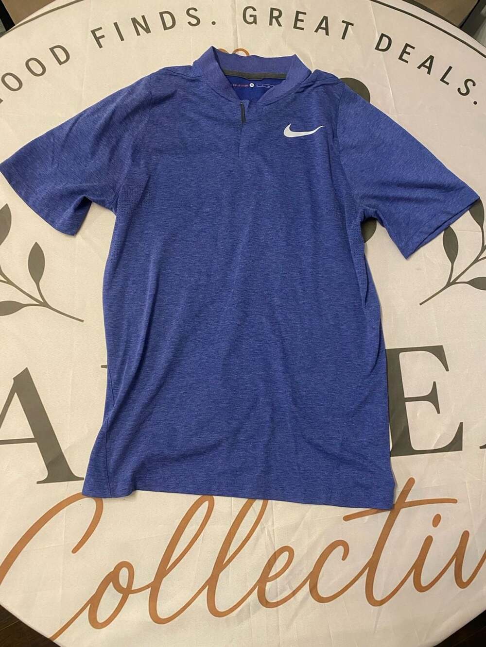 Nike Tiger Woods Collection Dri-FIT Blade Collar Golf Polo Shirt